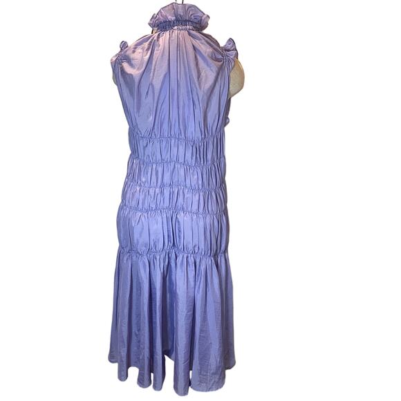 Brogger Freya Dress Lavender Blue Size Large Retail $895 NWT - Picture 3 of 5